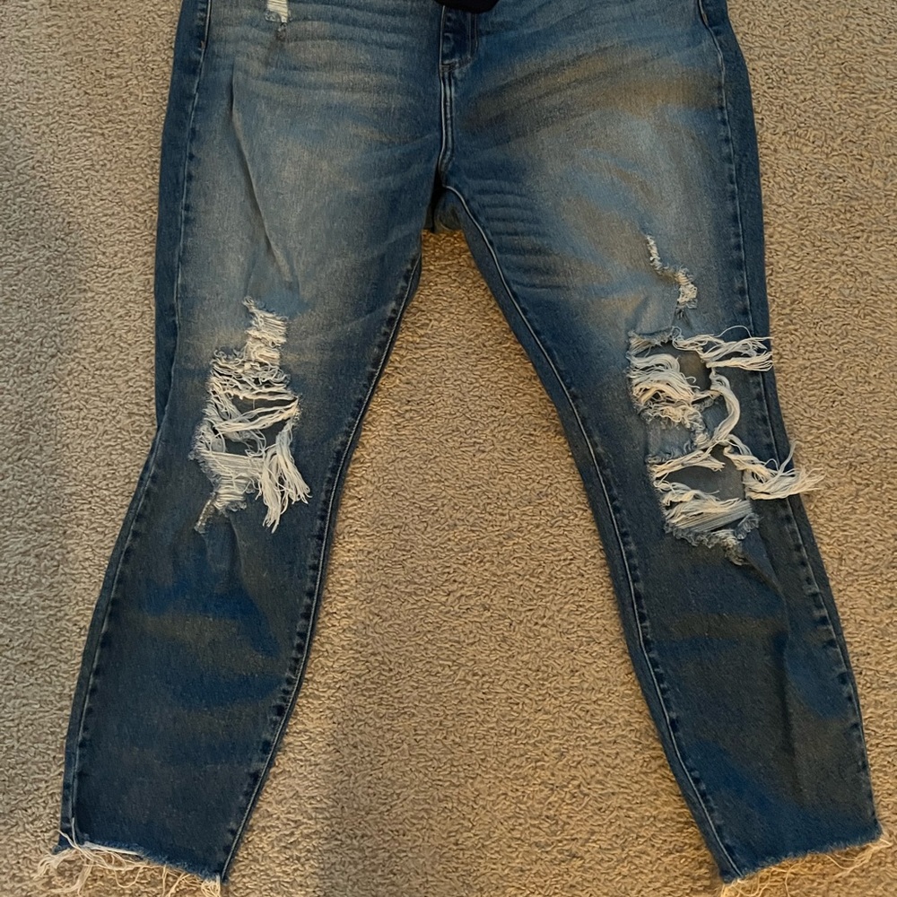 Pink Blush maternity jeans